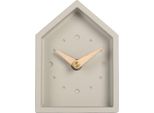 Orologio Da Tavolo Clayre & Eef 10X4X13 Cm In Metallo Grigio