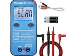 Multimetro Digitale Peaktech P 1072 600V Ac/Dc Con Ncv E Test Sotto Tensione