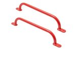 Tribecco Prese Per Arrampicata Per Parchi Giochi, Strutture Per Arrampicata, Letti Alti E Pareti Da Arrampicata Indoor (550 Mm Rosso, 2 Pezzi)