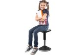 Sgabello Regolabile In Altezza - Sedia Attiva - Sgabello Girevole Per Ufficio - 40-55 Cm