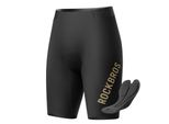 Rockbros Pantaloncini Da Ciclismo Da Uomo Corti Imbottiti Pantaloncini Da Ciclismo Traspiranti E Antiscivolo Con Imbottitura Per Mtb Nero M