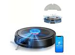 Robot Aspirapolvere Teendow D10S Plus - Potenza Di Aspirazione 5000 Pa, Batteria 3200 Mah, Autonomia 180 Minuti - Nero