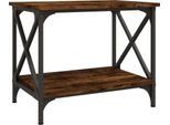 Syfax™ Tavolino Da Salotto Rovere Fumo 55X38X45 Cm Legno Multistrato