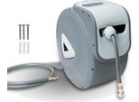 Aopunly Avvolgitubo Avvolgitubo Automatico Aria Compressa Automatico 30M Tubo Aria Compressa 1/4 Connessione Incl. Portagomma A Parete, Max. 18 Bar Pressione Di Esercizio