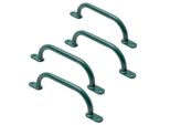 Tribecco Prese Per Arrampicata Per Parchi Giochi, Strutture Per Arrampicata, Letti Alti E Pareti Da Arrampicata Indoor (350 Mm Verde, 4 Pezzi)