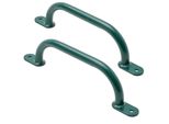 Tribecco Prese Per Arrampicata Per Parchi Giochi, Strutture Per Arrampicata, Letti Alti E Pareti Da Arrampicata Indoor (350 Mm Verde, 2 Pezzi)