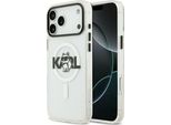 Etui Karl Lagerfeld Iml Choupette Sketch Logo Magsafe Na Iphone 17 - Przezroczyste