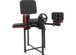 Barella Per Gambe, Regolabile In Altezza, Angolo Di Apertura Massimo 240°, Nero