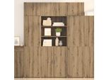 Vidaxl Tavola Alta In Rovere Artisan 80 X 42,5 X 185 Cm Materiale A Base Di Legno