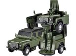 Girst Auto Robot Trasformabile Land Rover Defender Giocattolo Per Bambini Multicolore