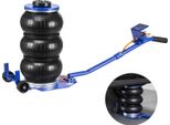 Cric Pneumatico Per Auto Vevor Cric Pneumatico Da 3 T Con 6 Tubi In Acciaio E Manico Lungo E Tampone In Gomma, Altezza Di Sollevamento 140-450 Mm, Sollevamento Rapido, Cric Pneumatico Per Auto Suv Pick-Up