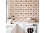 Carta Da Parati Adesiva In Vinile Daisy Reverie Multicolor 50X300 Cm