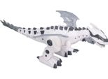 Animale Elettrico Giocattolo, A Piedi, Lampeggiante, Simulazione Sonora, Tyrannosaurus Rex, Dinosauro Meccanico, Bianco