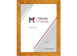 Cornice In Legno Mendeframes H14D Decoro Radice Chiaro 60X80 Cm Con Vetro Antiriflesso