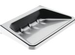 Kwc Ar Portasapone, Rodan, Acciaio Inox, 125X22X90 Mm, Montaggio Esterno, Scarico Acqua