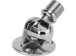 Staffa Per Antenna Marina, Filettatura 25 Mm/1,0 Pollici, Acciaio Inox 316, Finitura Lucida, Staffa Per Antenna Regolabile A 180°