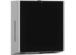 Kwc Ar Distributore Di Asciugamani Di Carta, Exos, Acciaio Inox, Montaggio Esterno, 300X326X210 Mm, Frontale Esg Nero