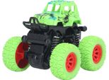 Veicolo Fuoristrada Giocattolo A Inerzia, Rotazione A 360°, Quattro Ruote Motrici, Simulazione, Modello Di Auto Per Bambini, Verde
