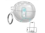 Inf Custodia Trasparente In Tpu Per Auricolari Huawei Freeclip Con Supporto