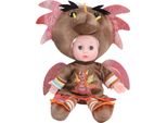 Baby Doll Dinosauro, Simpatico Peluche Per Bambine E Bambini, 40 Cm, Marrone Caffè