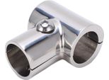 Raccordo A T A 90°, Diametro Interno Di 1 Pollice/25,4 Mm, Accessorio Separabile Per Corrimano In Acciaio Inox Per Imbarcazioni