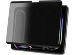 Ipad Pro 11 2024 M4/ Ipad Pro 11 2025 M5 Screenprotector: Accezz Magnetische Privacy Screenprotector Tablet - Trasparente