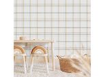 Carta Da Parati Adesiva In Vinile Colorful Tartan Multicolor 50X300 Cm