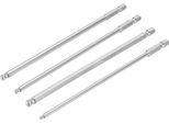 Set Di 4 Pezzi Per Cacciavite Esagonale, Acciaio S2, Punte A Sfera Magnetiche, Gambo Da 1/4 Di Pollice, 150 Mm