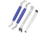 Set Di Attrezzi Da 4 Pezzi Per La Rimozione Di Rivestimenti Per Auto, Cruscotto, Audio, Rivestimenti Interni Delle Porte, Rimuovi Clip, Installatore, Blu