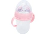 Biberon, Morbido Silicone, Cannuccia Per Ciuccio, Manici, A Prova Di Perdite, Latte Per Neonati, Acqua, 240 Ml