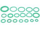 270 Pezzi 18 Misure Di Guarnizioni Per Compressori Di Aria Condizionata Per Auto, O-Ring Verde Per Rubinetto