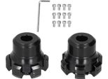 2PCS Cursori Telaio Forcella Ruota Protezione Crash Cnc Lega Di Alluminio Universale Per Moto Biciclettenero
