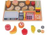 Cucina Per Bambini Frutta Verdura Taglio Giocattolo Legno Ruolo Educativo Giocare Cibo Set