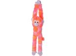 Wild Republic - Peluche - Scimmia Pensile - Scimmia Vibe Rosa