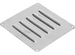 Piastre Di Ventilazione In Acciaio Inox, Persiane, 127 X 114 Mm, Montaggio Di Ferramenta Marina Per Navi
