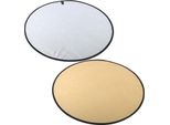 110 Cm Riflettore Rotondo 2 In 1 Fotografia Pieghevole Con Borsa Portatile
