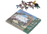 Libro Sonoro Dei Dinosauri Per Bambini, 12 Tipi Di Ruggito Realistico, Interattivo, Educativo, Apprendimento Precoce, Tasti Colorati Luminosi