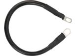 Cavo Di Messa A Terra Da 11,8 Pollici 4AWG 25 Mm² 150 A Cavo Di Messa A Terra Flessibile Ad Alta Resistenza Per Inverter A Batteria Nero