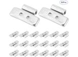 50 Pezzi 20 G/0,71 Oz P-Style Pesi Di Bilanciamento Pneumatici A Clip Per Ruote In Acciaio