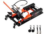 Vevor Sollevatore Per Moto Sollevatore Per Moto Idraulico E Pneumatico E Sollevatore Per Moto A Rotelle Con Un'altezza Di 119-381 Mm, Martinetto Per Riparazioni Di Moto (Capacità Di Carico 680 Kg) Con Rampa Rimovibile