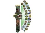Bambini 3D Proiettore Orologio Giocattolo 24 Modello Incandescente Flip Proiezione Giocattolo Elettronico
