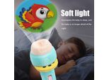 3 Pezzi Proiettore Diapositive Torcia Proiezione Illuminazione Storia Lampada Educativo Apprendimento Giocattolo Notte Per Bambini Ragazzi Ragazze