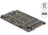 Delock Konverter M.2 Key M Nvme Ssd > U.2 U M.2 Key B Sata