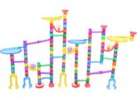 Fai Da Te Assemblare Bambini Marble Race Run Labirinto Track Blocchi Educativi Giocattolo 122 Pezzi