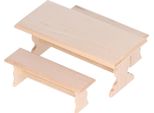 Tavolo Da Pranzo In Legno Della Casa Delle Bambole 1:12, Sedia, Modello Simulato Di Mobili In Miniatura Fai Da Te, Giocattolo, Burlywood