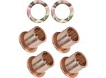 6 Set Di Boccole Dello Snodo Dello Sterzo Club Car King Pin 102288201 102288401 Ricambio Per Modelli Precedent Gas Electric 2004+