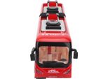 1:48 CS0133 Autobus Urbano Elettronico, Giocattolo Educativo Per Bambini, Modello Di Traffico Per Bambini (Rosso)