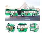 1:48 CS0133 Autobus Urbano Elettronico, Giocattolo Educativo Per Bambini, Modello Di Traffico Per Bambini (Verde)