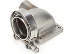 2,5 Pollici Banda V T3/T4 Turbo Adattatore Angolare Flangia Tubo In Ghisa 90°
