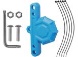 Inf Supporto Airtag Per Bici: Custodia Protettiva Antifurto In Abs Per Localizzatori Bici Blu